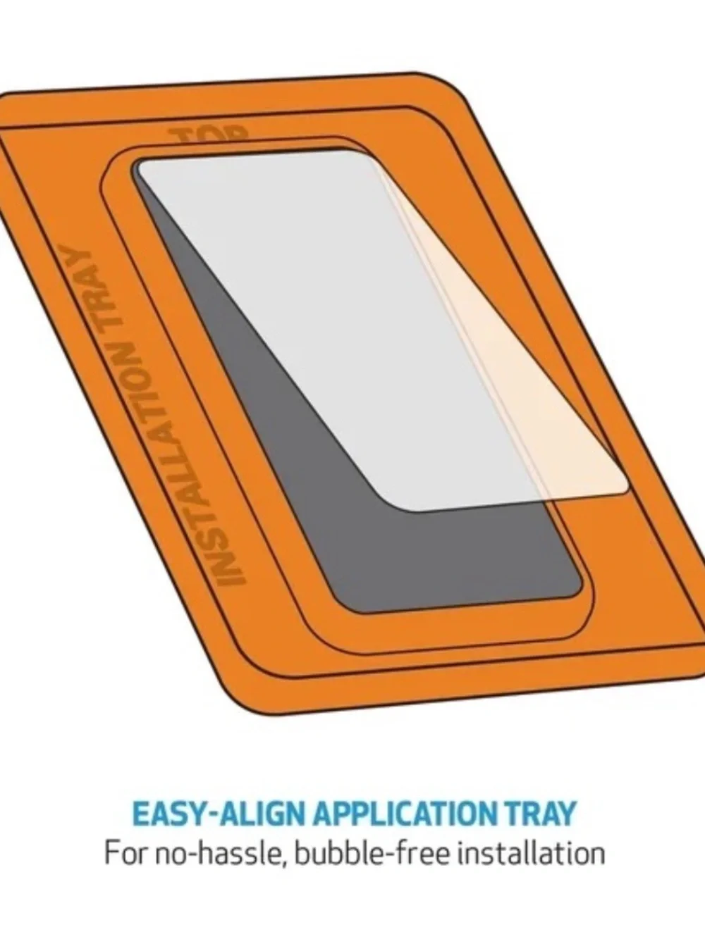 DuraGlass Tempered Glass Screen Protector Installation Tray Samsung Galaxy A37